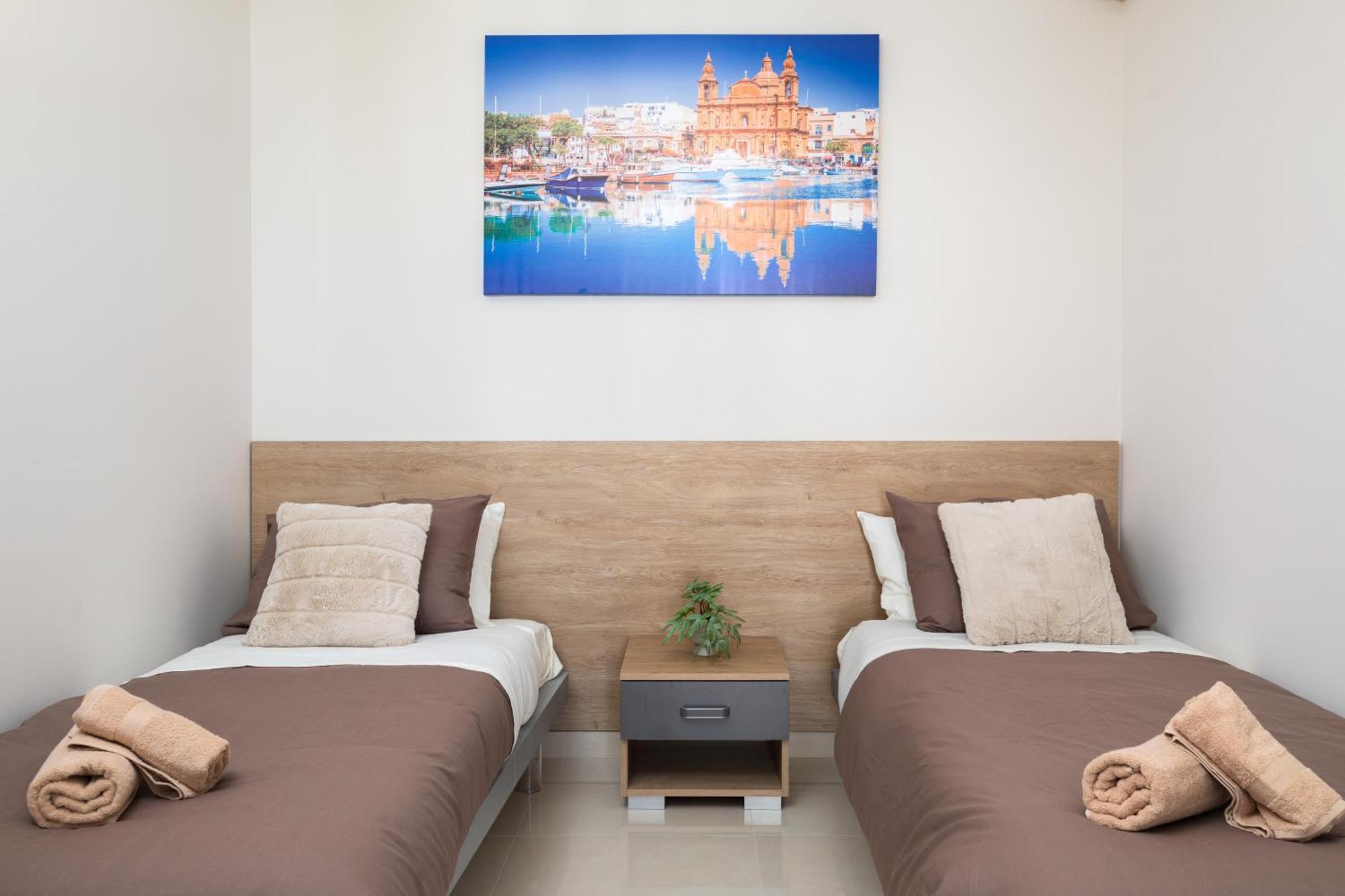 Edka Suites - Modern Sunlit 2Bd Apartments With Balconies - Close To Sliema Promenade, St Julian'S & St Georges Bay Gzira Ngoại thất bức ảnh