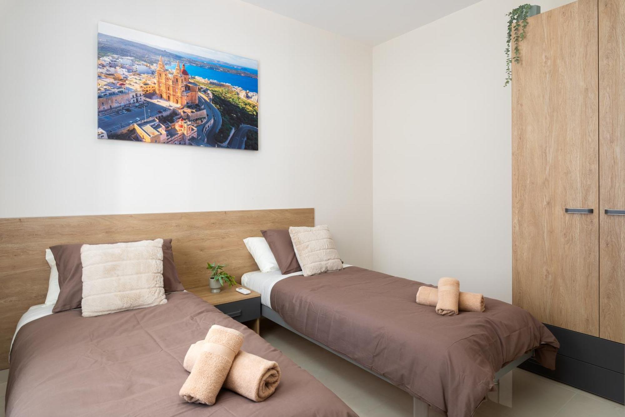 Edka Suites - Modern Sunlit 2Bd Apartments With Balconies - Close To Sliema Promenade, St Julian'S & St Georges Bay Gzira Ngoại thất bức ảnh