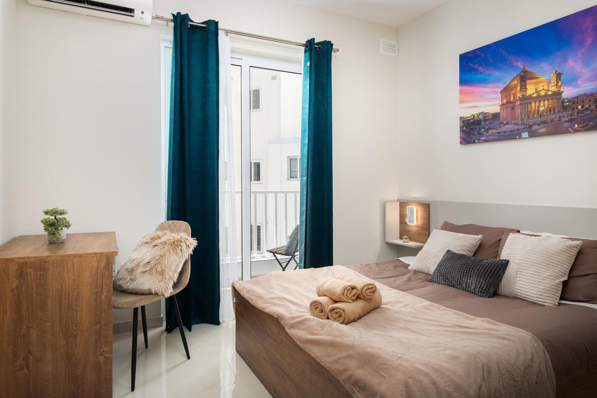 Edka Suites - Modern Sunlit 2Bd Apartments With Balconies - Close To Sliema Promenade, St Julian'S & St Georges Bay Gzira Ngoại thất bức ảnh